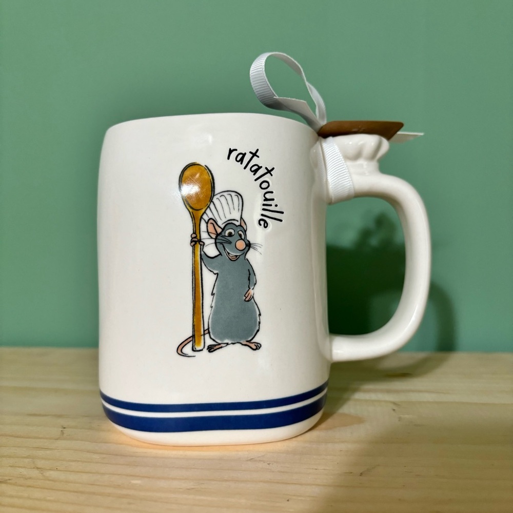 NWT Rae Dunn Pixar Ratatouille Remi Ceramic Mug